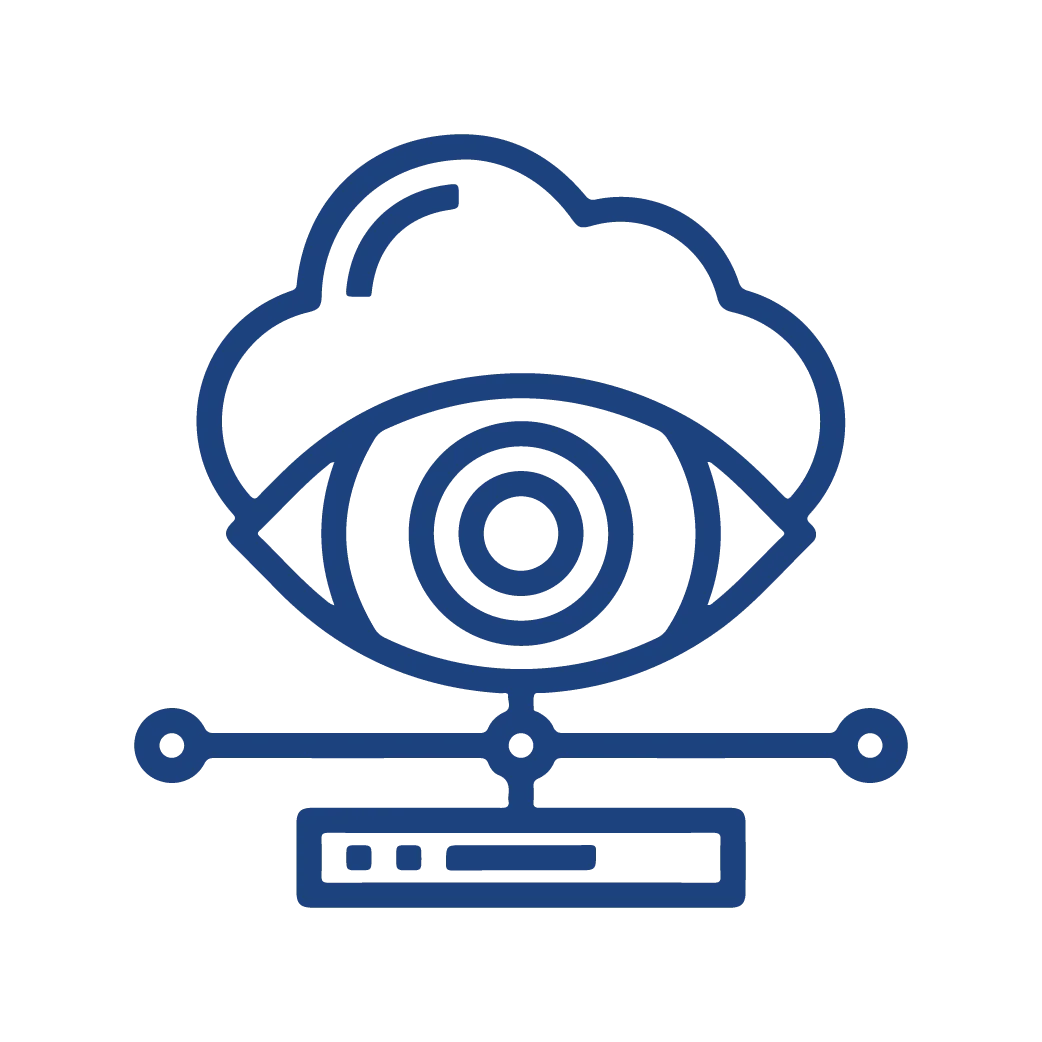 Database administration and monitoring icon