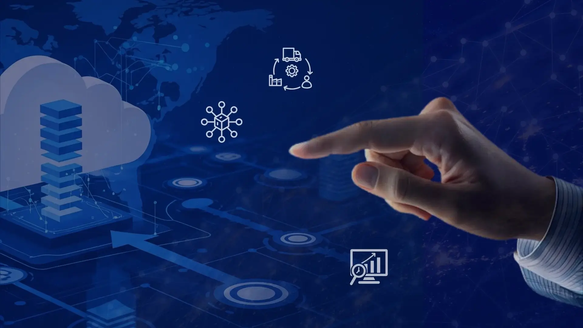 Microservices Platform for Service Supply Chain Transformation