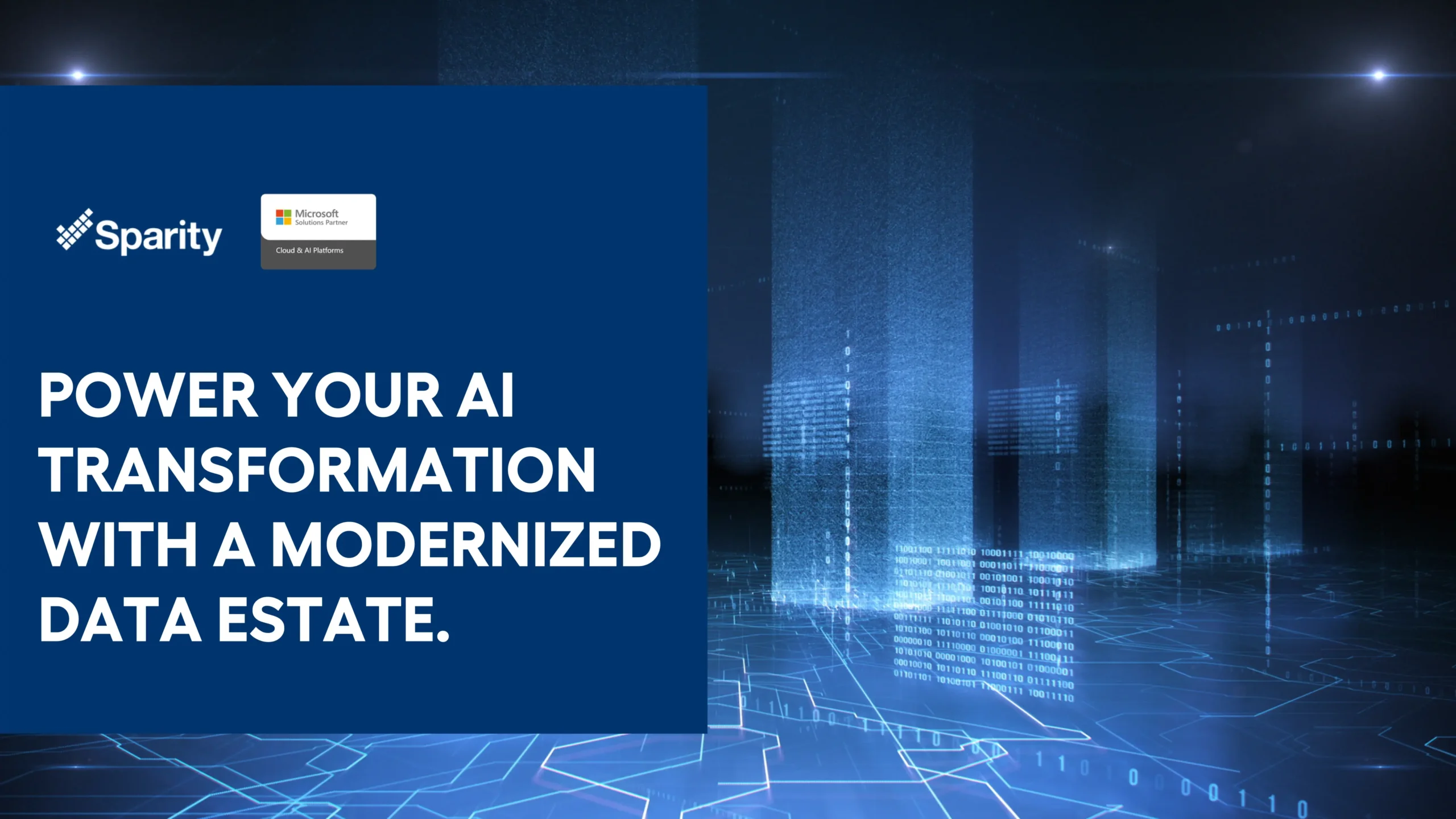 Power your AI transformation with a modernized data estate.